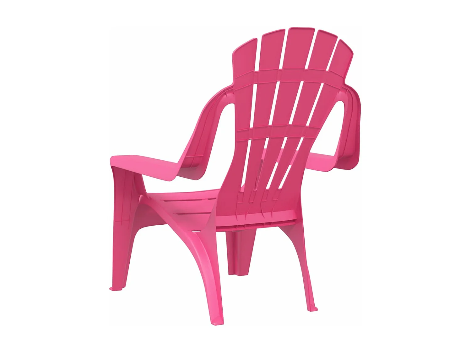 Chaises de jardin pour enfants lot de 2 rose 37x34x44 PP