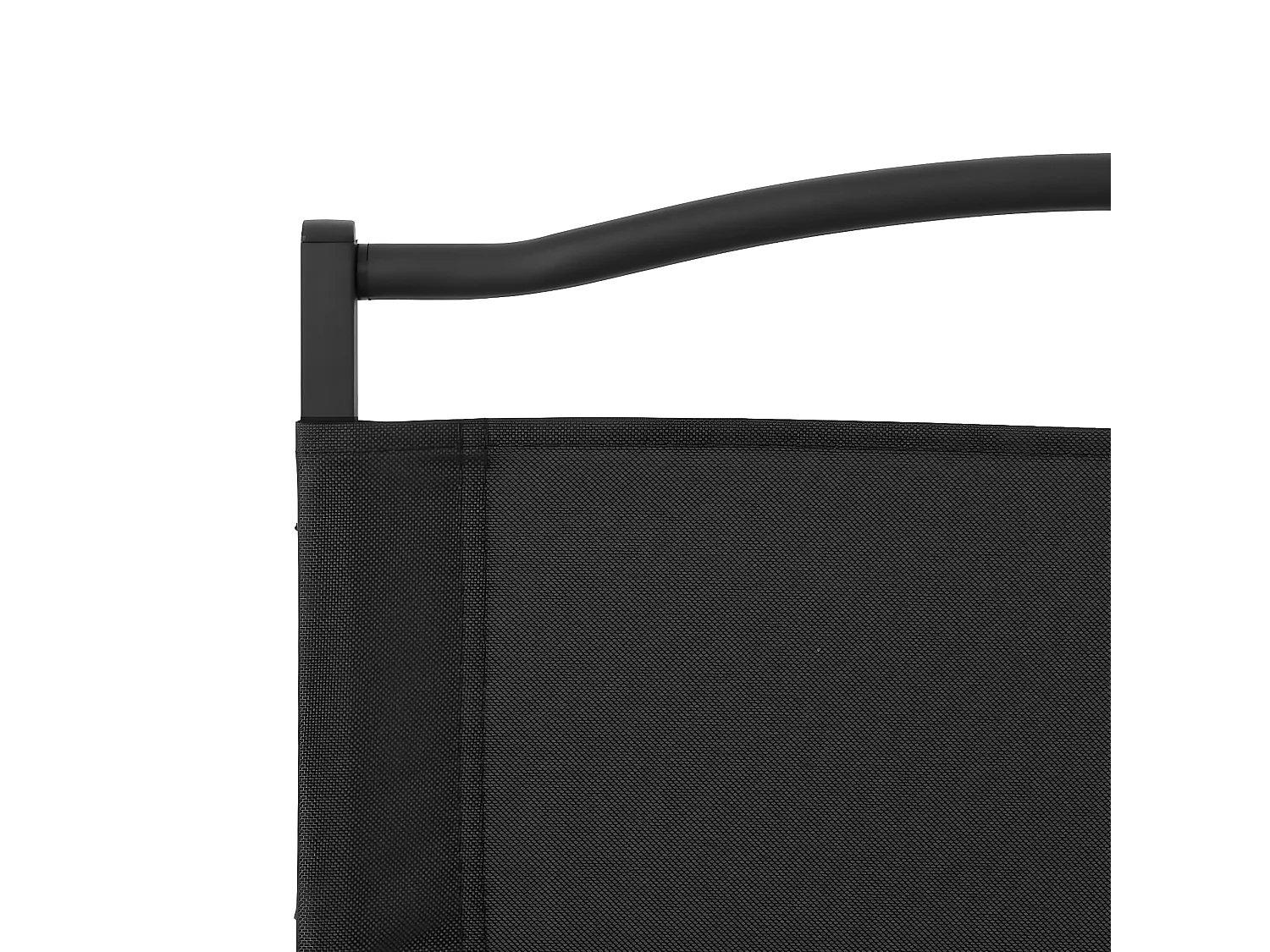 Chaises de camping 2 pcs Noir 54x55x78 Tissu Oxford