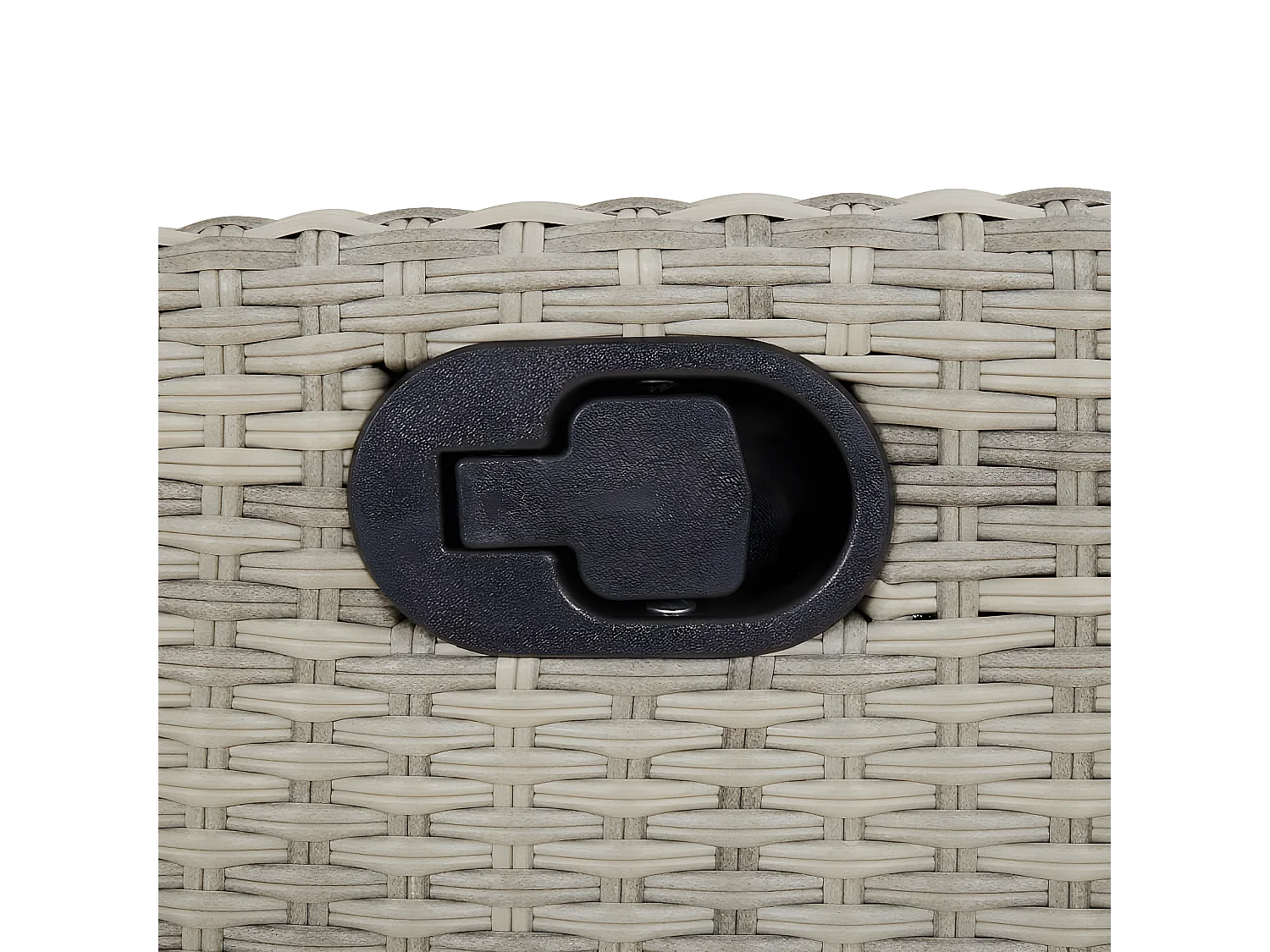 Chaises inclinables de jardin lot de 2 avec repose-pied rotin