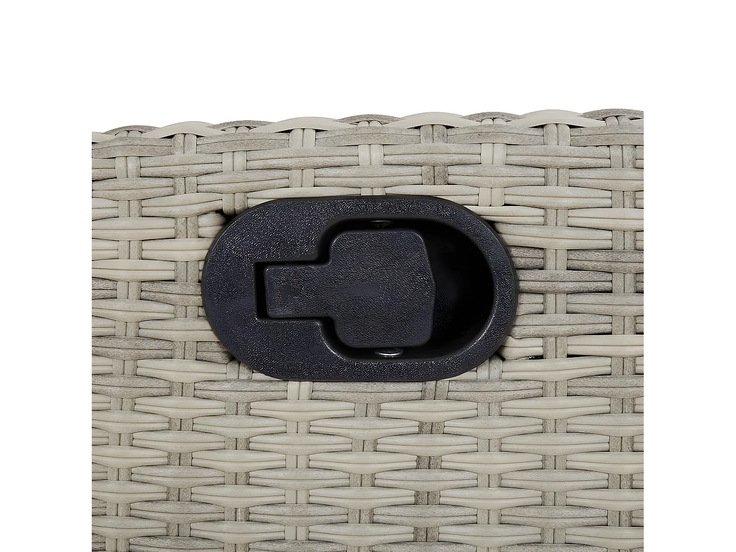 Chaises inclinables de jardin lot de 2 avec repose-pied rotin