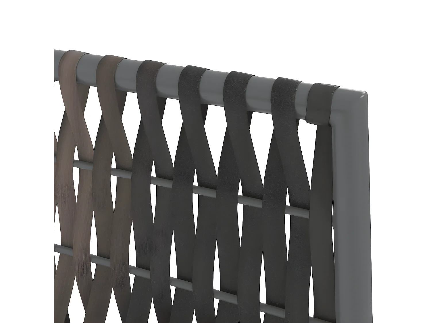 Chaises de jardin et coussins lot de 2 marron 54x61x83 rotin