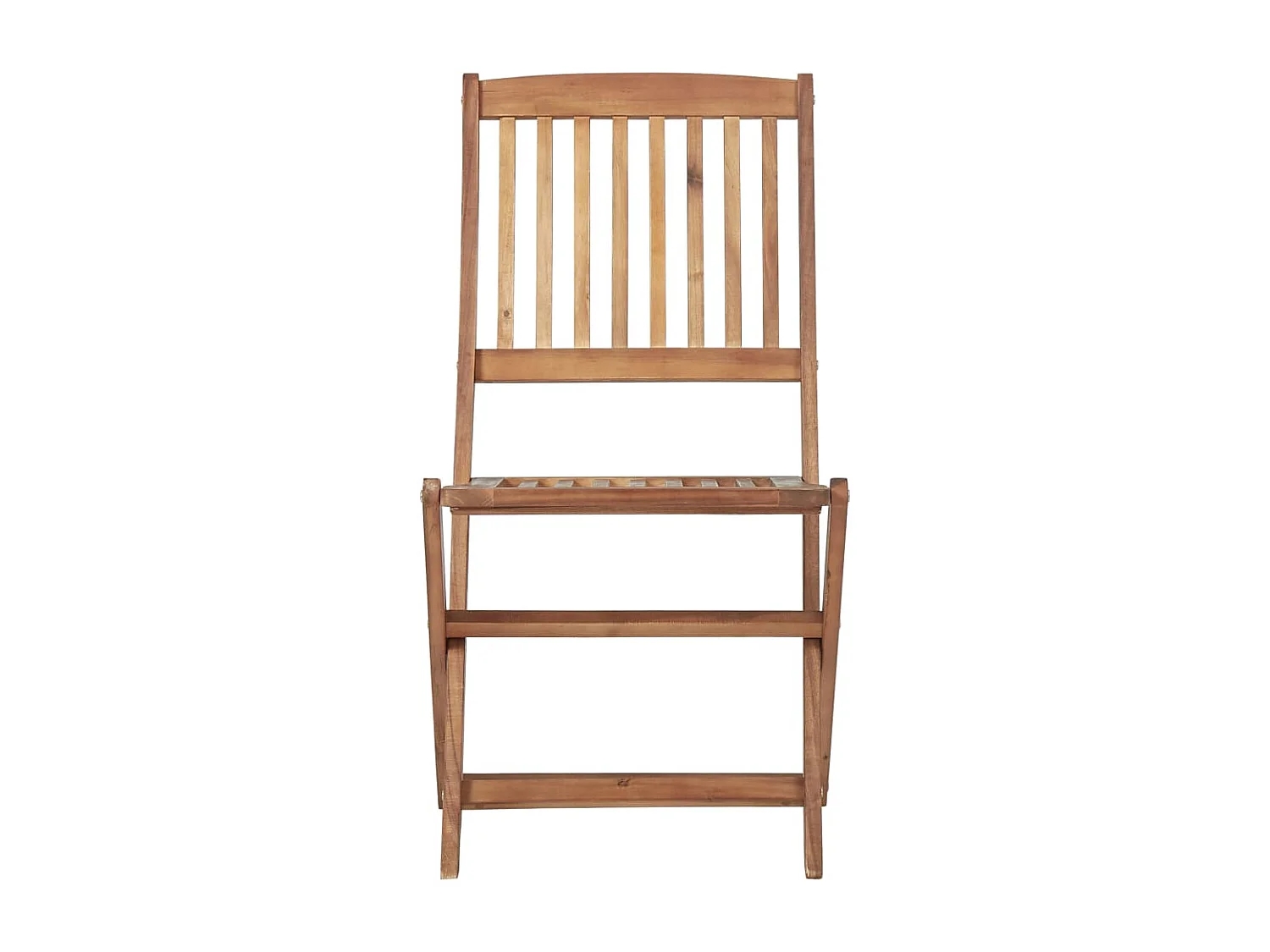 Mobilier à dîner de jardin 5 pcs Bois d'acacia solide 4