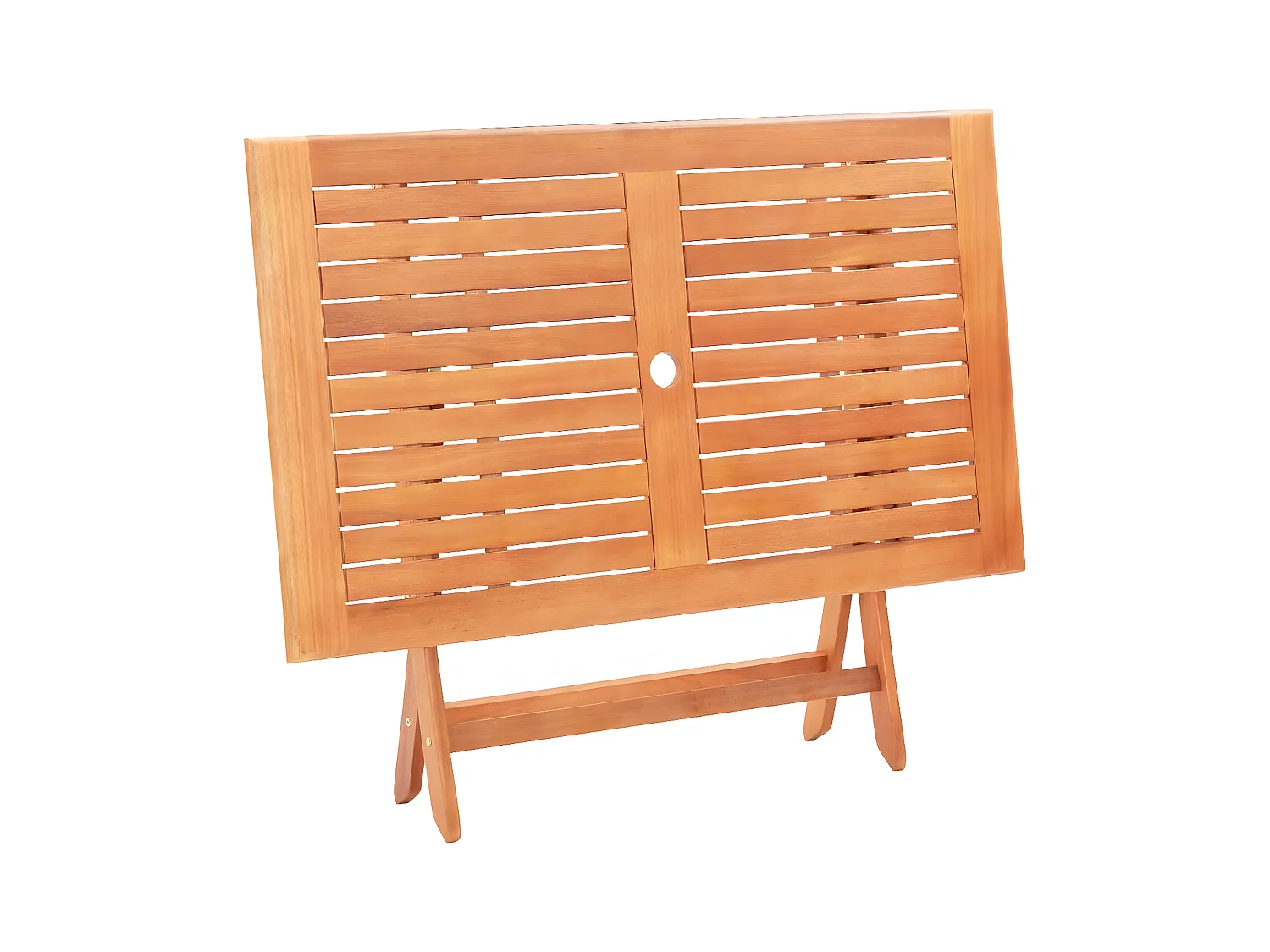 Mobilier à dîner d'extérieur 7pcs Gris Bois d'eucalyptus solide 2
