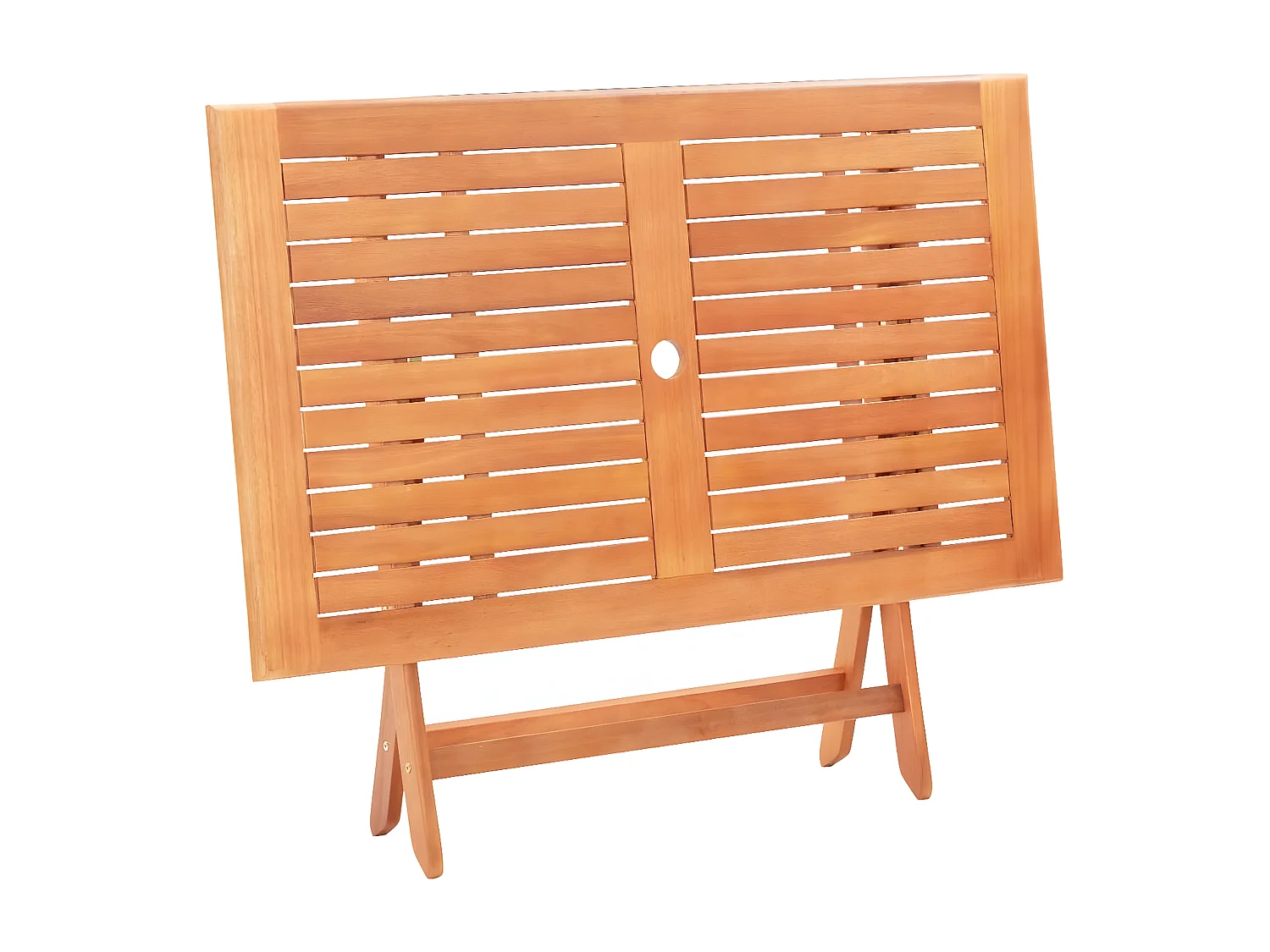 Mobilier à dîner d'extérieur 7pcs Gris Bois d'eucalyptus solide 2