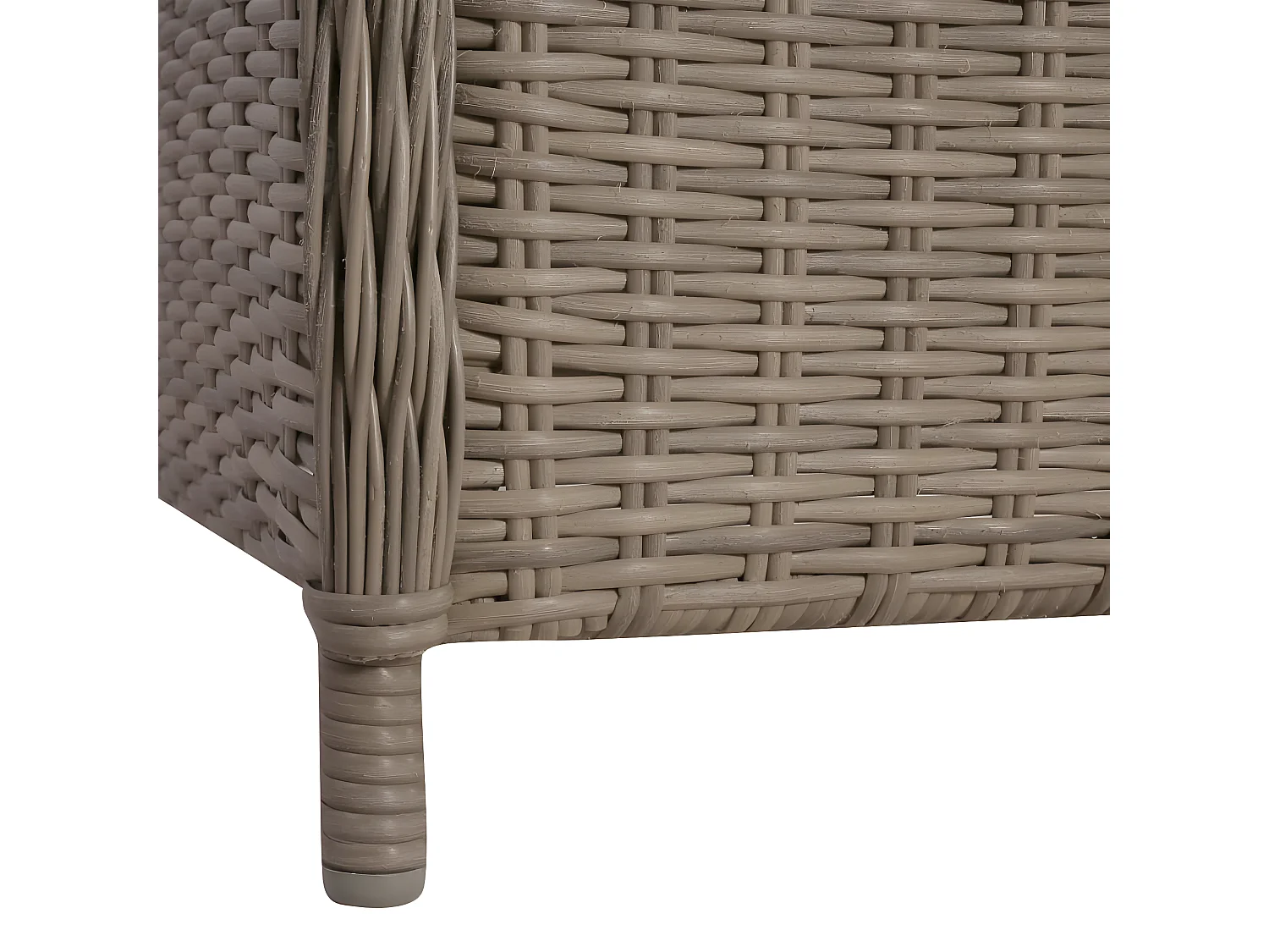 Ensemble de salle à manger de jardin 7 pcs Marron 4