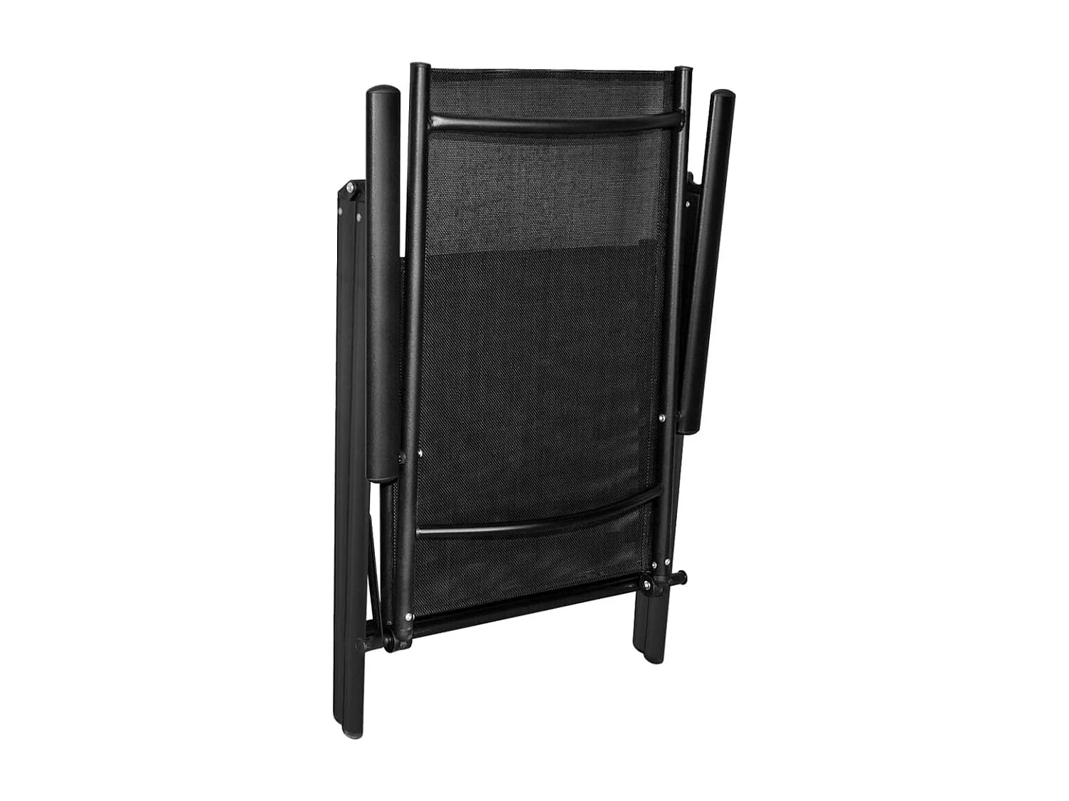 Ensemble de salle à manger de jardin 7 pcs Aluminium Noir 4