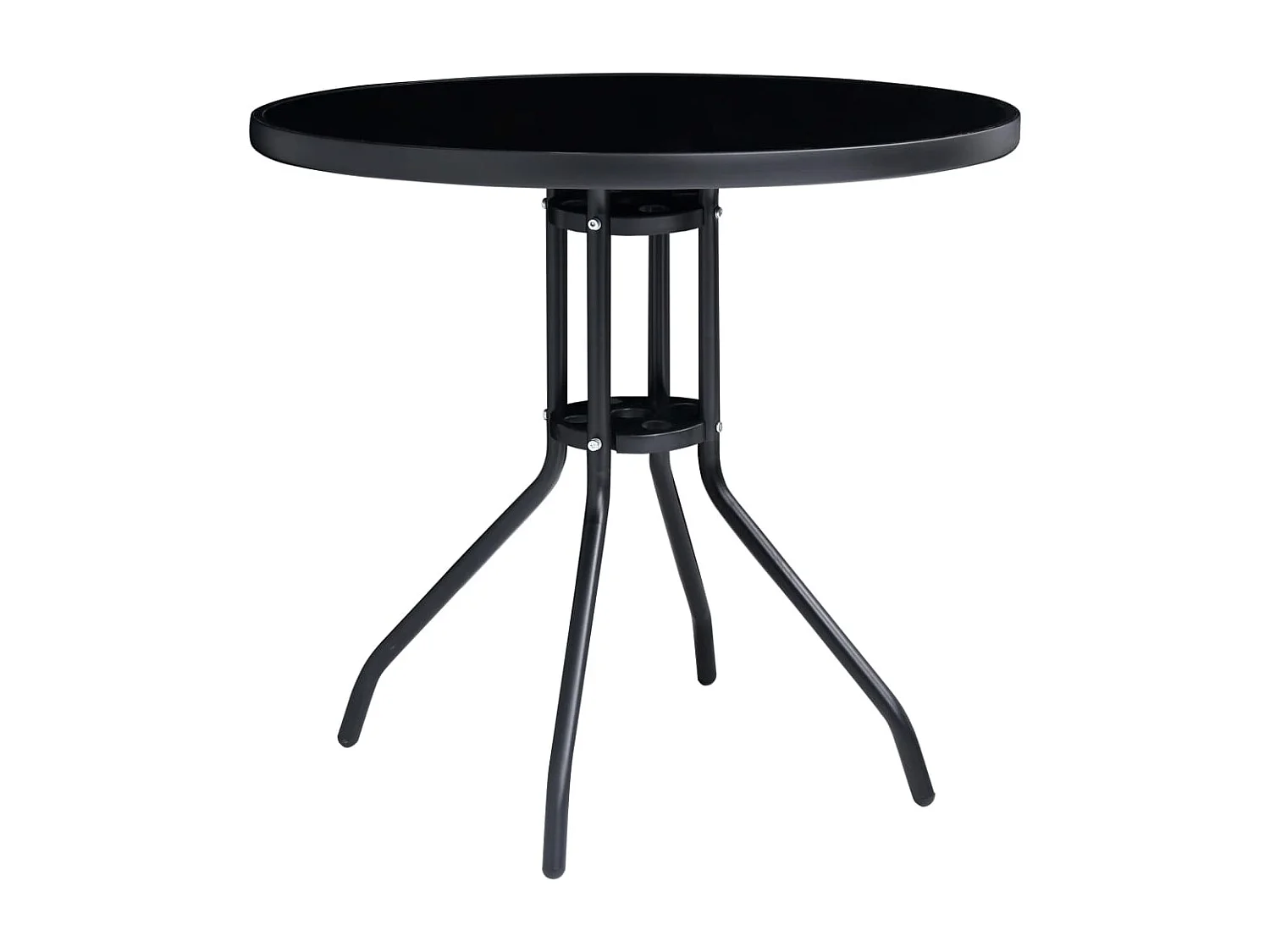 Mobilier de bistro 5 pcs Noir et anthracite 2