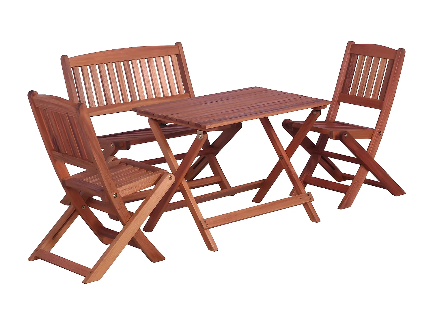 Ensemble à dîner d'extérieur 4 pcs pour enfants Eucalyptus