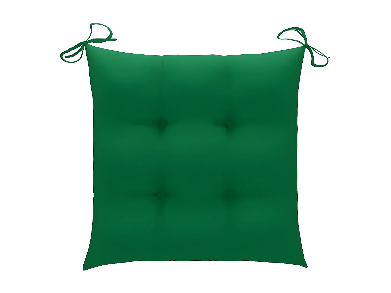 Chaises de jardin avec table à thé et coussins Acacia solide 11