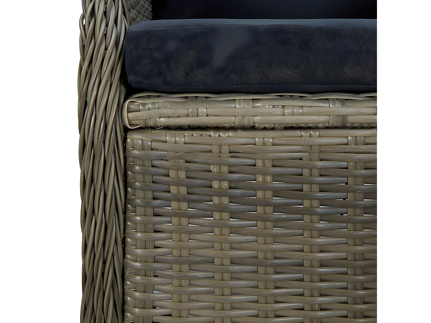 Ensemble de salle à manger de jardin 3 pcs Marron 12