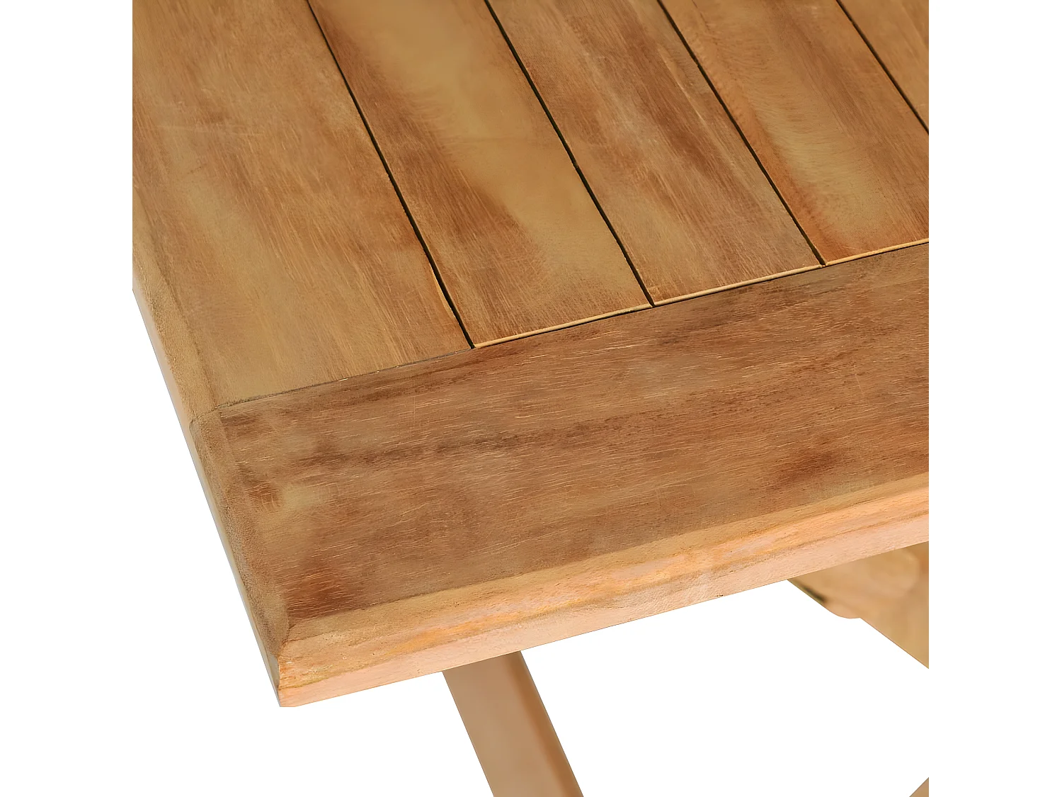 Salon de jardin 7 pcs Bois de teck massif 3