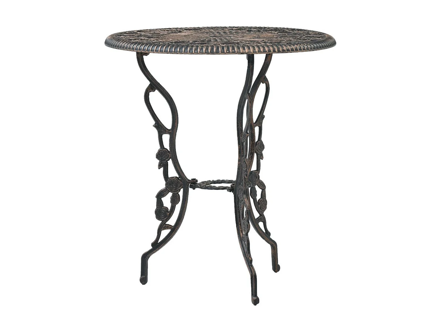 Salon de bistro 3 pcs Aluminium coulé