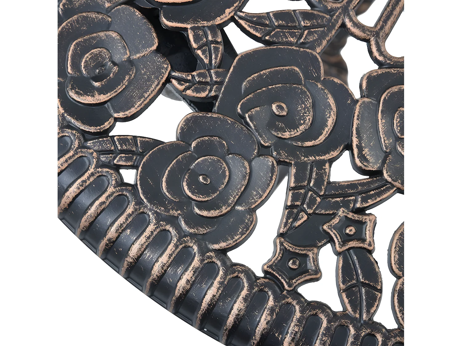 Salon de bistro 3 pcs Aluminium coulé