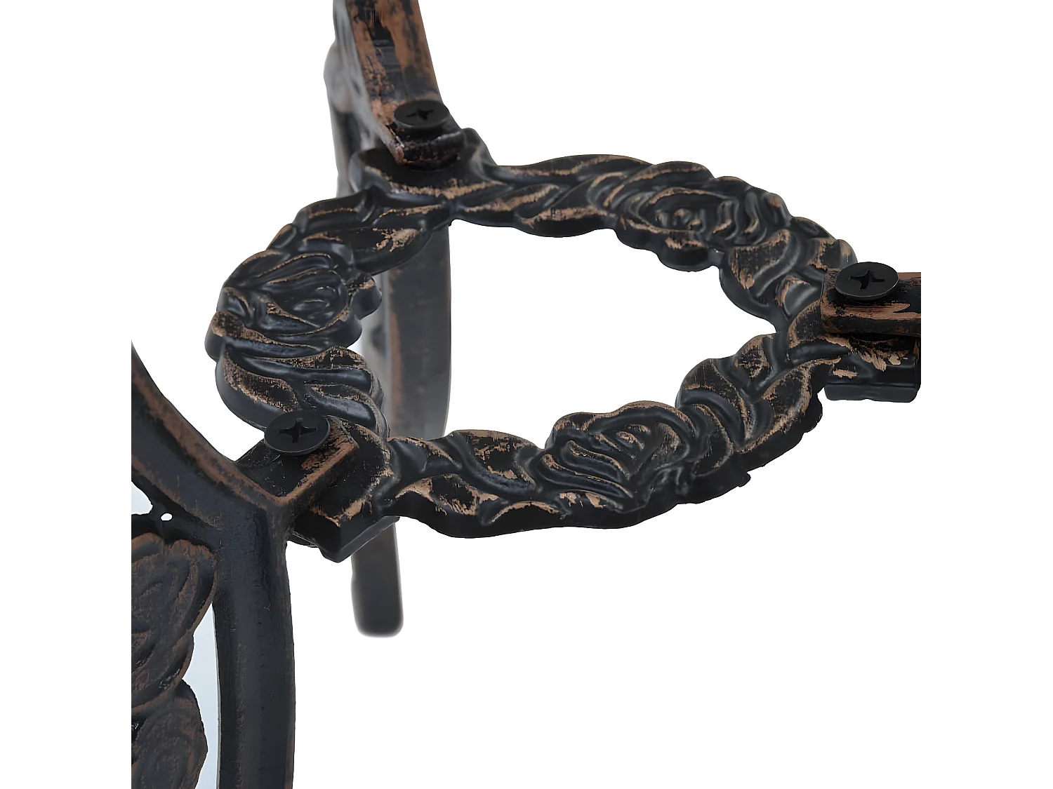 Salon de bistro 3 pcs Aluminium coulé