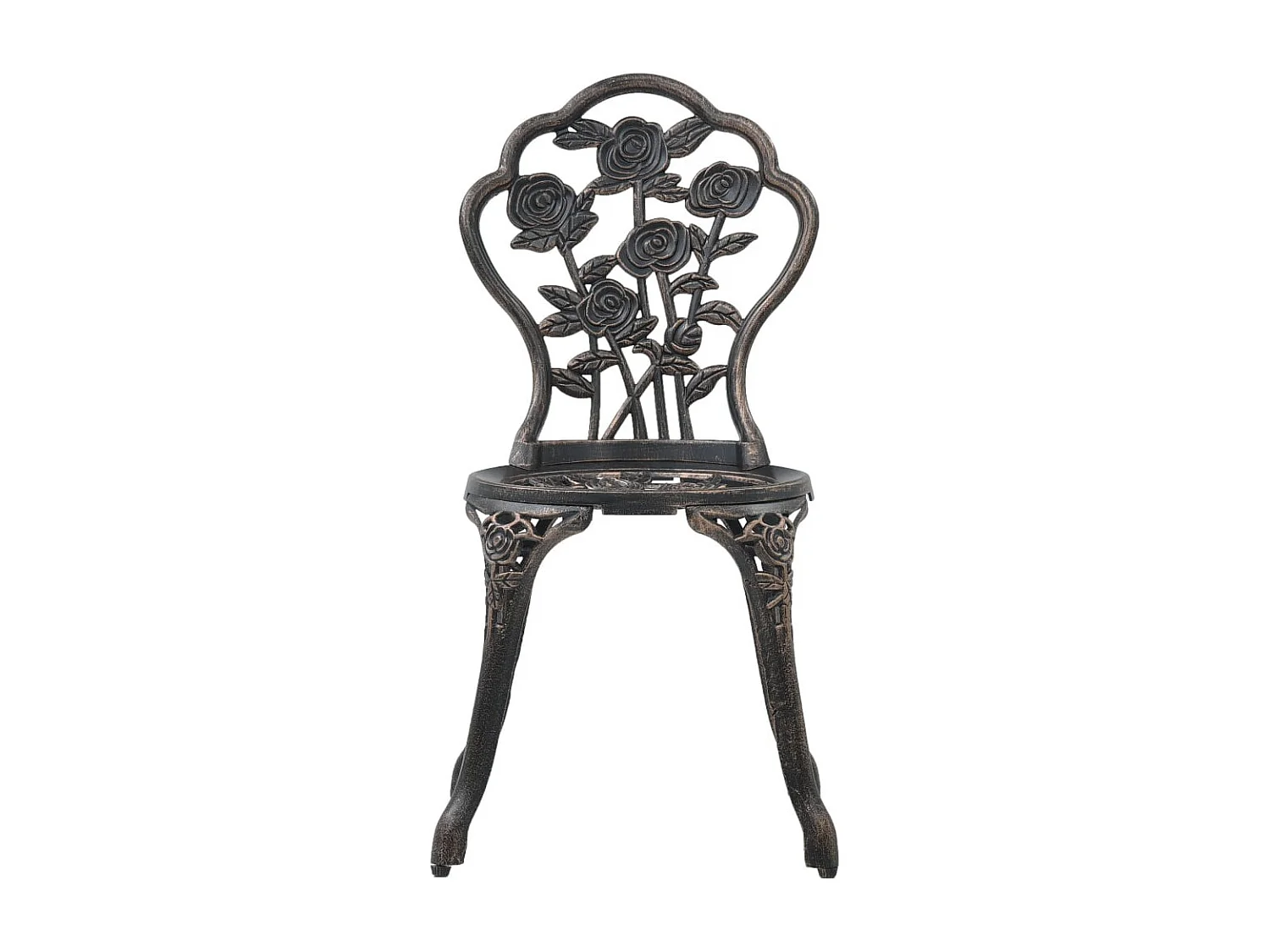 Salon de bistro 3 pcs Aluminium coulé