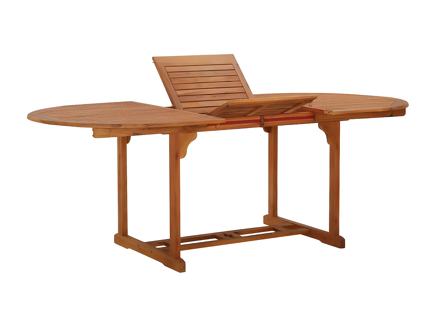 Salon de jardin 5 pcs Bois d'acacia massif 5