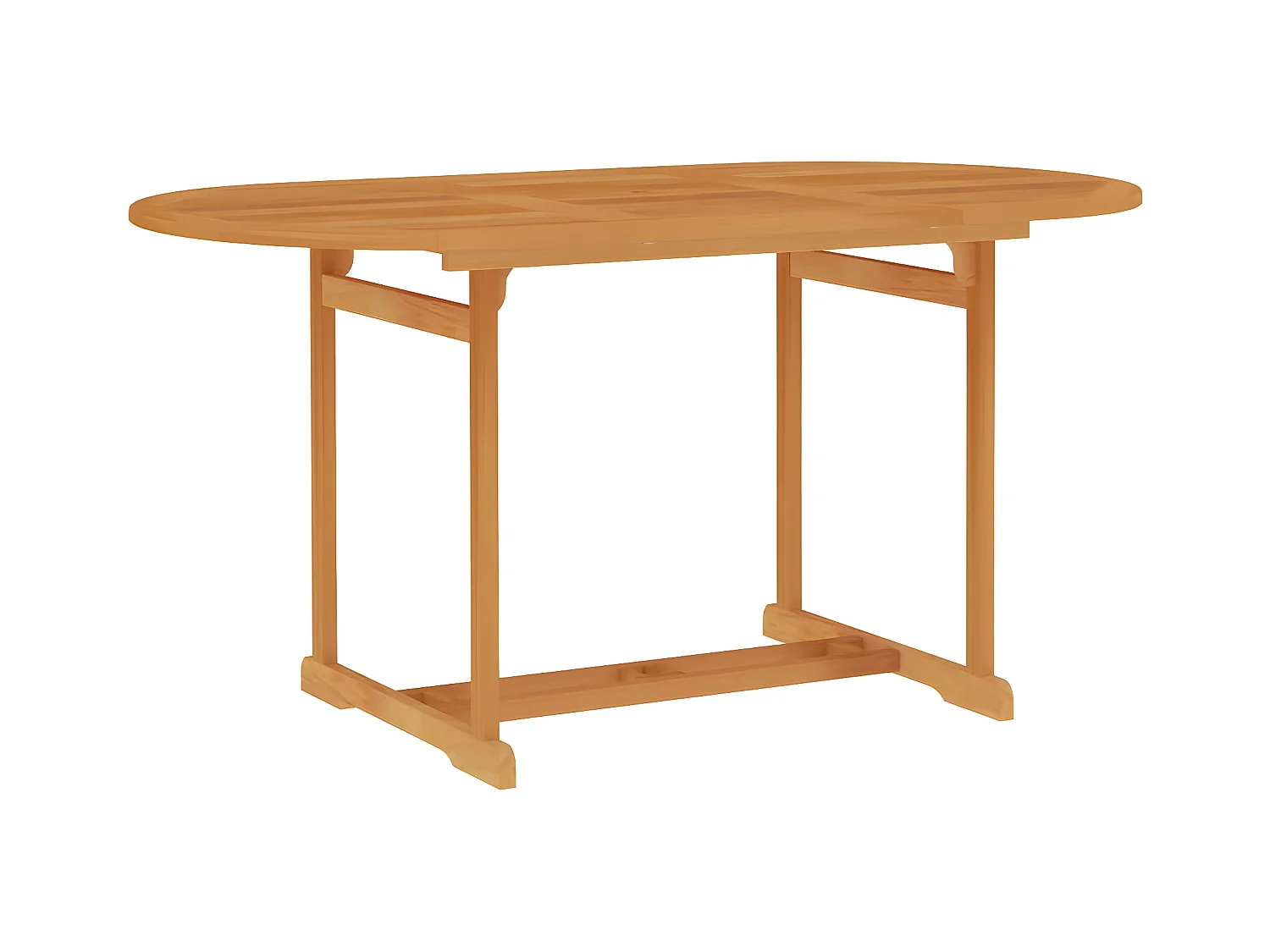 Salon de jardin 5 pcs avec coussins Bois de teck massif 2