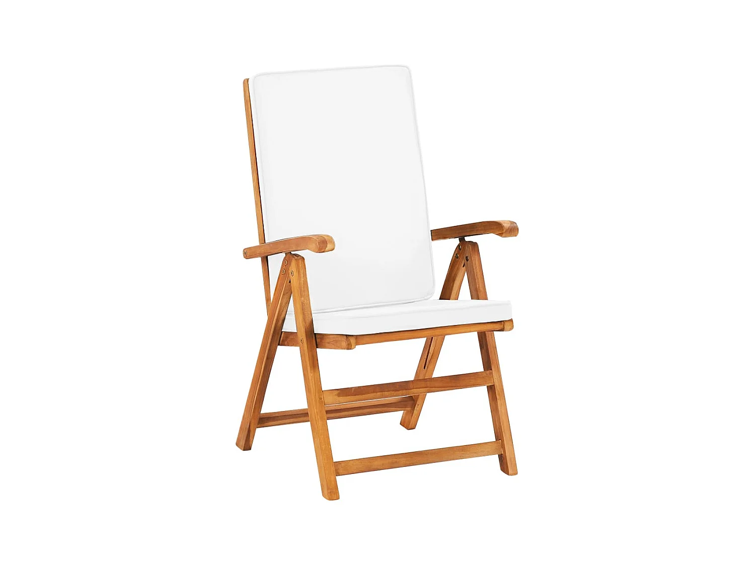 Salon de jardin 5 pcs avec coussins Bois de teck massif 2