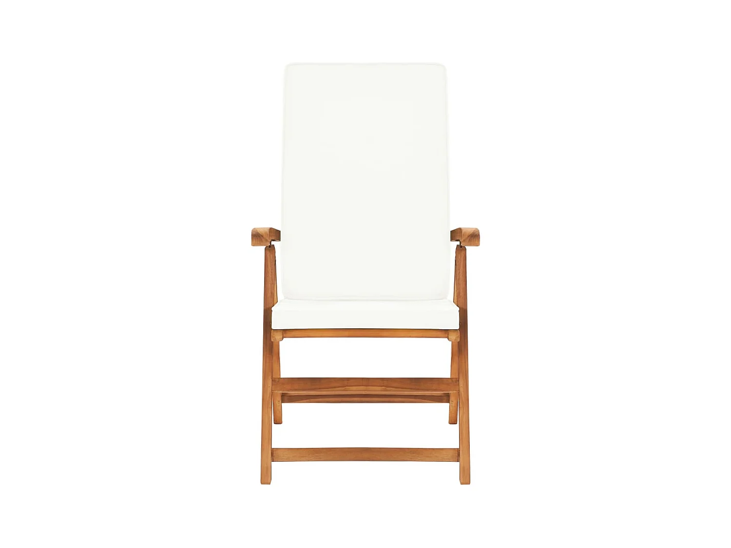 Salon de jardin 5 pcs avec coussins Bois de teck massif 2