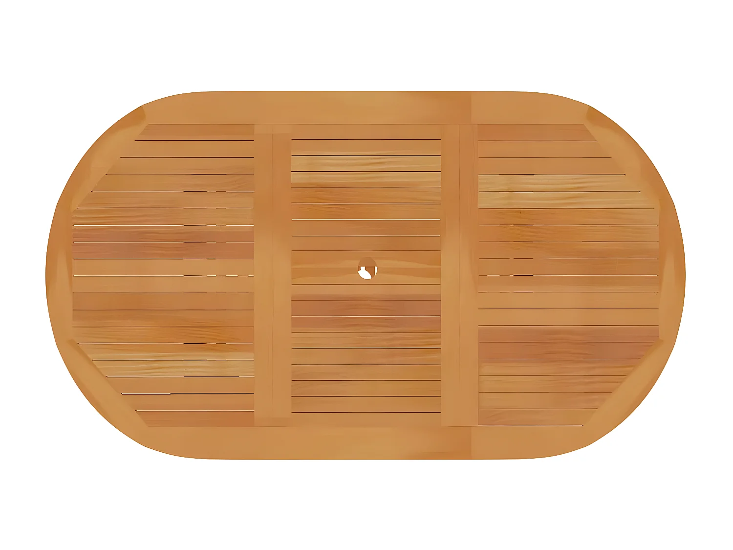 Salon de jardin 5 pcs avec coussins Bois de teck massif 2