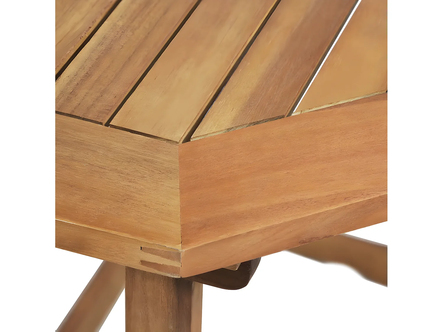 Mobilier de bistro 4 pcs Bois d'acacia solide