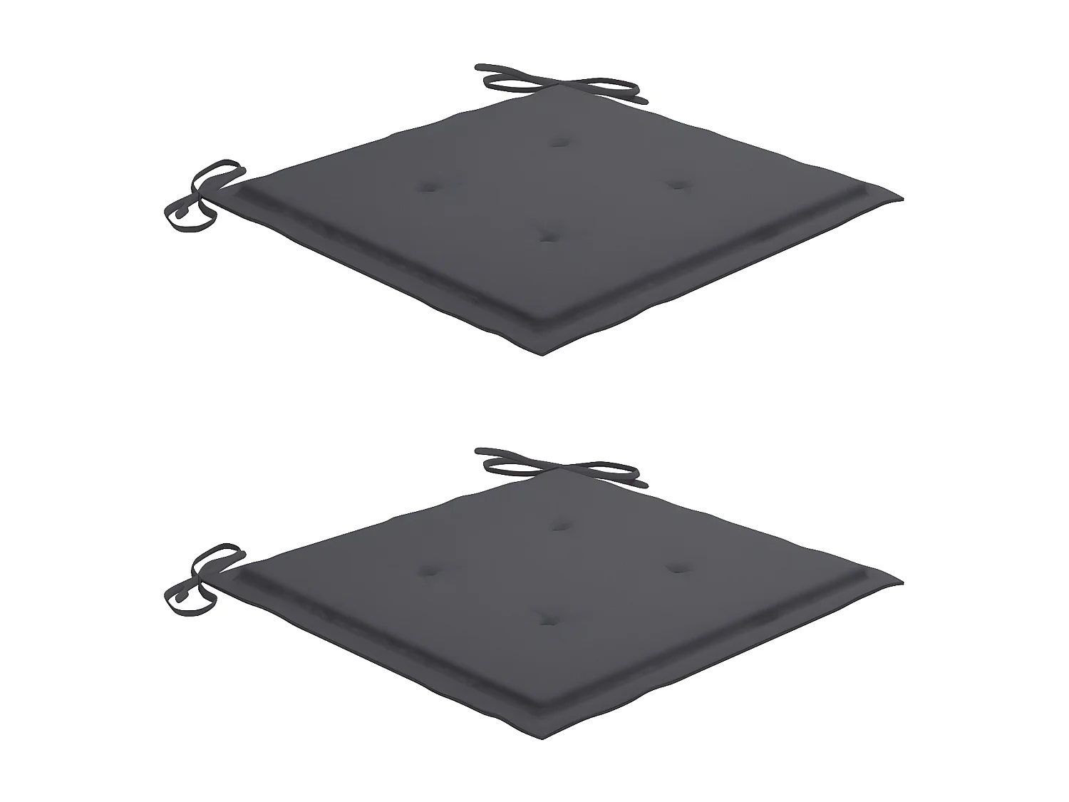 Mobilier à dîner d'extérieur pliable avec coussin 3 pcs Teck