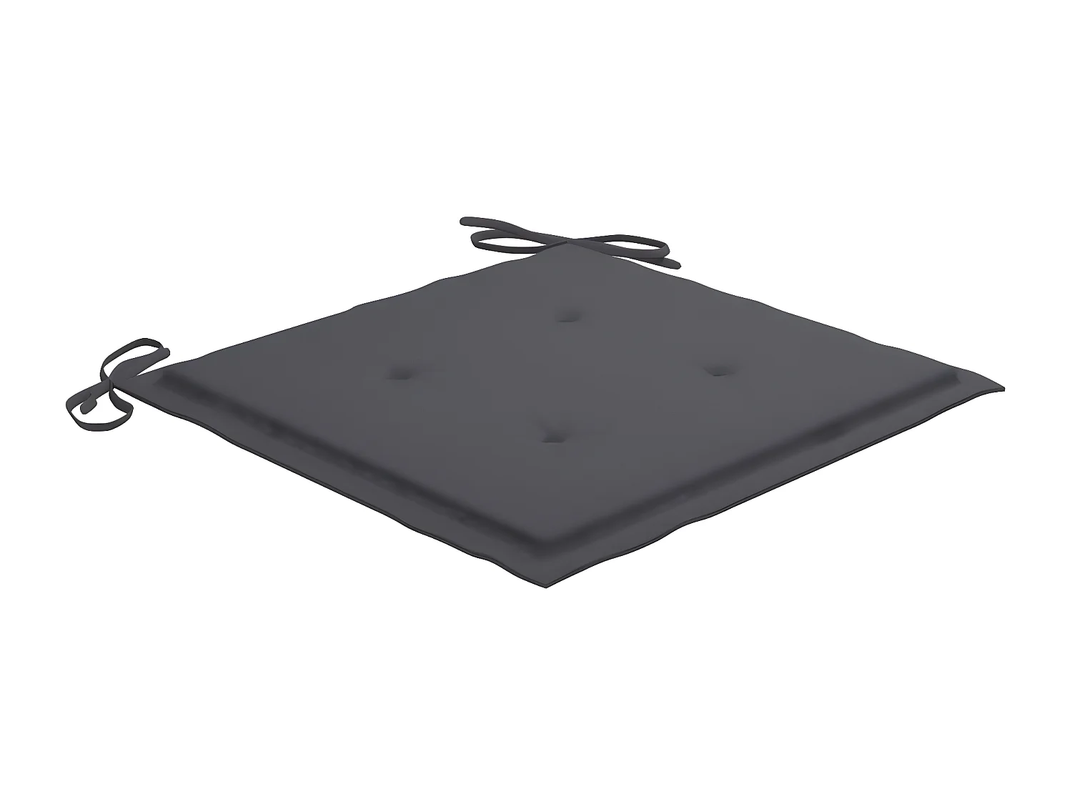 Mobilier à dîner d'extérieur pliable avec coussin 3 pcs Teck