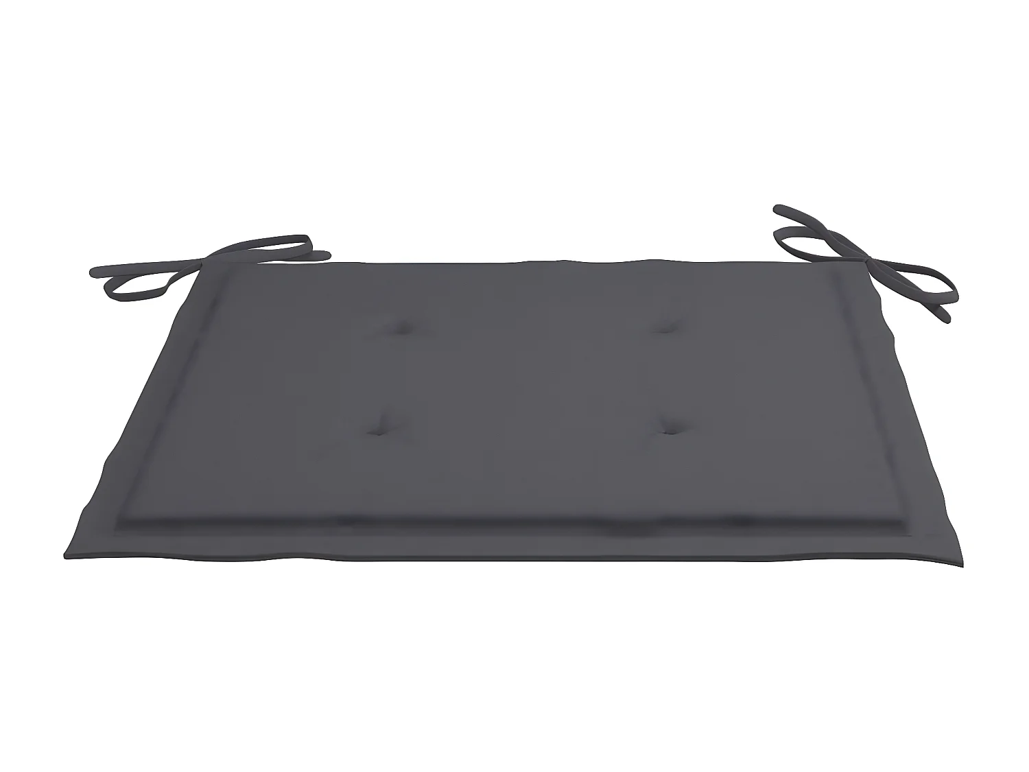 Mobilier à dîner d'extérieur pliable avec coussin 3 pcs Teck