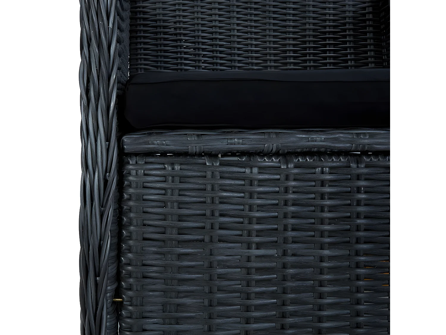 Ensemble de salle à manger de jardin 5 pcs Gris foncé 7