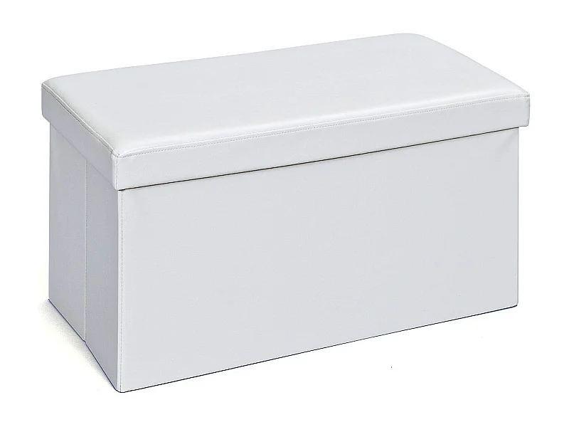 Boîte de Rangement Pliable "Basics" 76cm Blanc