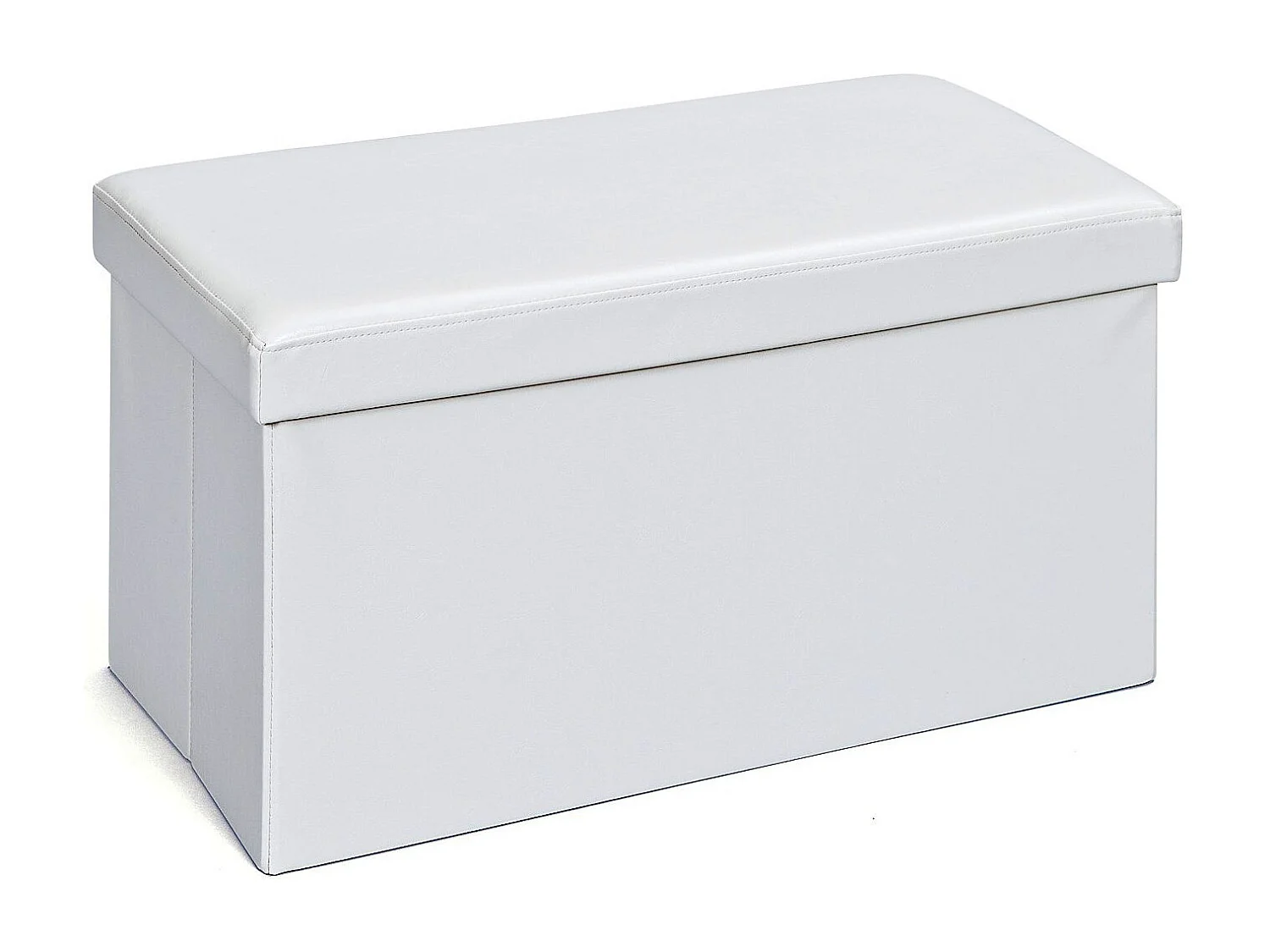 Boîte de Rangement Pliable "Basics" 76cm Blanc