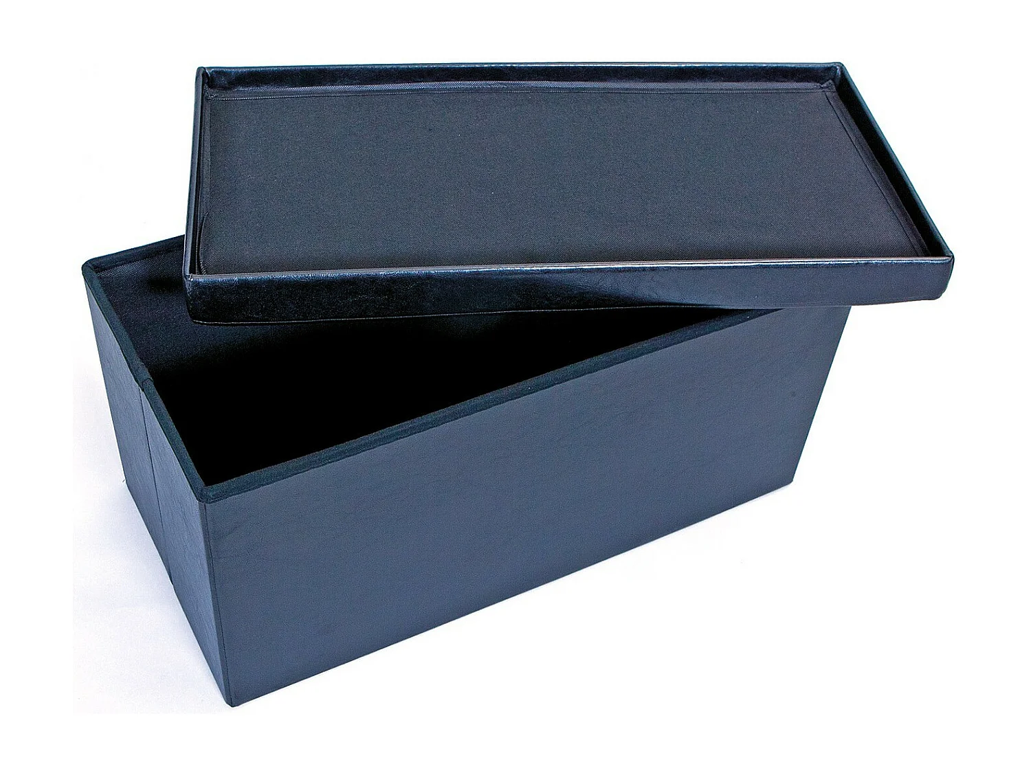 Boîte de Rangement Pliable "Basics" 76cm Noir