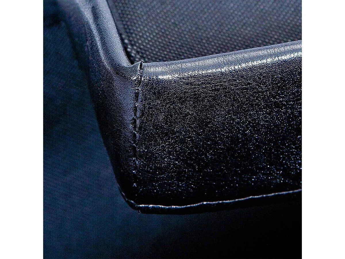 Pouf Coffre Pliable "Basics" 76cm Noir