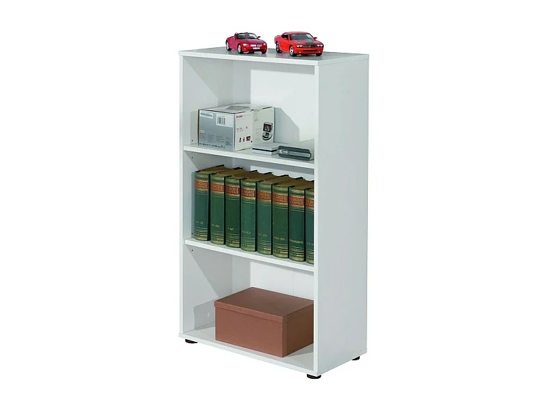 Étagère 3 Niveaux "Delnice" 110cm Blanc