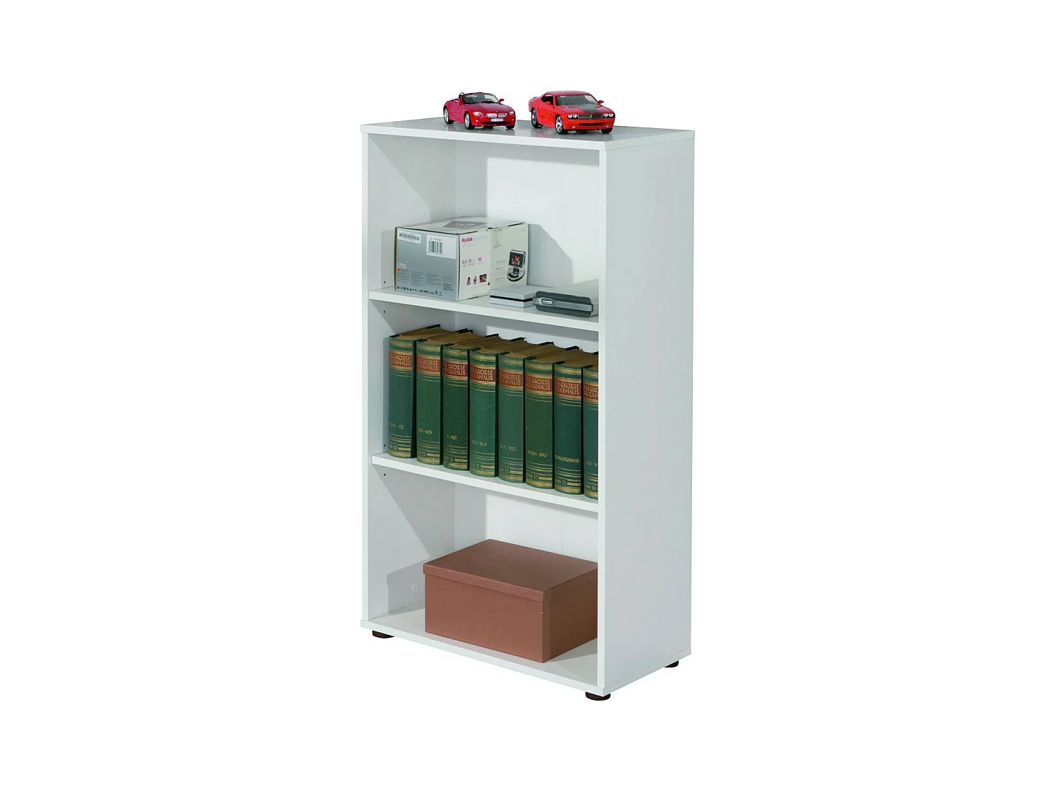 Étagère 3 Niveaux "Delnice" 110cm Blanc