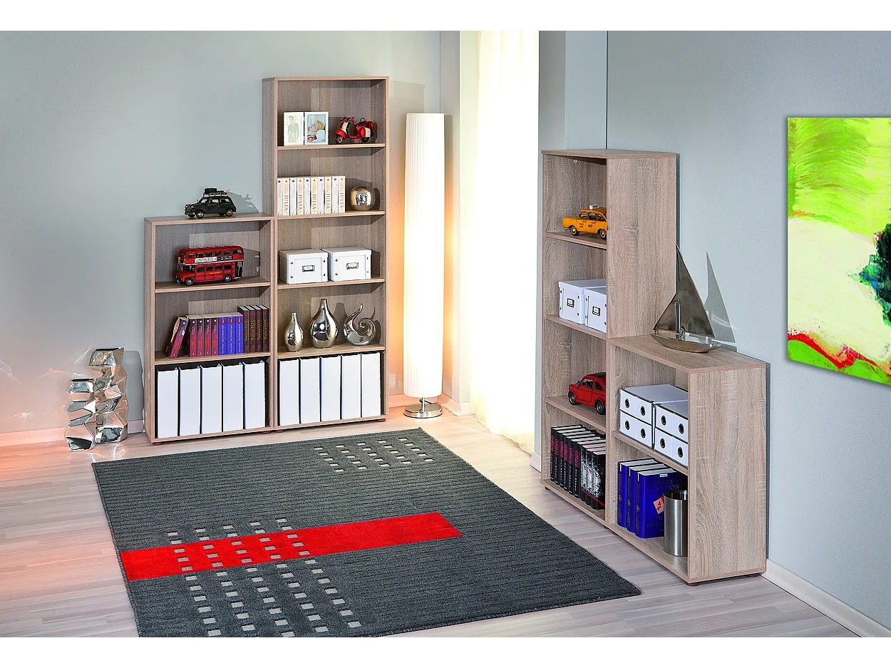 Étagère 3 Niveaux "Delnice" 110cm Chêne Sonoma