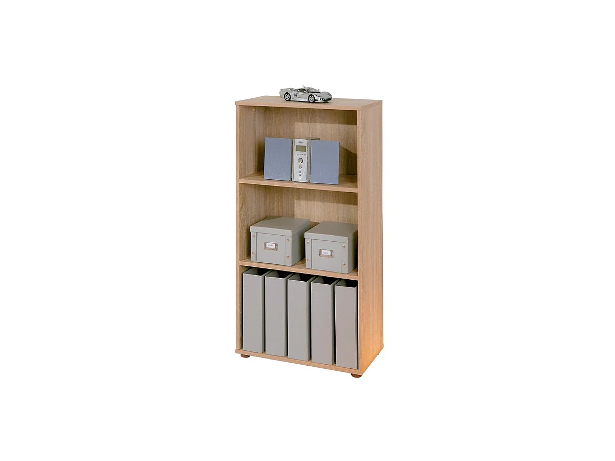 Étagère 3 Niveaux "Delnice" 110cm Chêne Sonoma