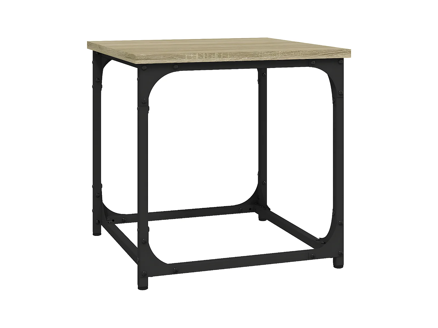 Table d'appoint Chêne sonoma 40x40x40 Bois d'ingénierie