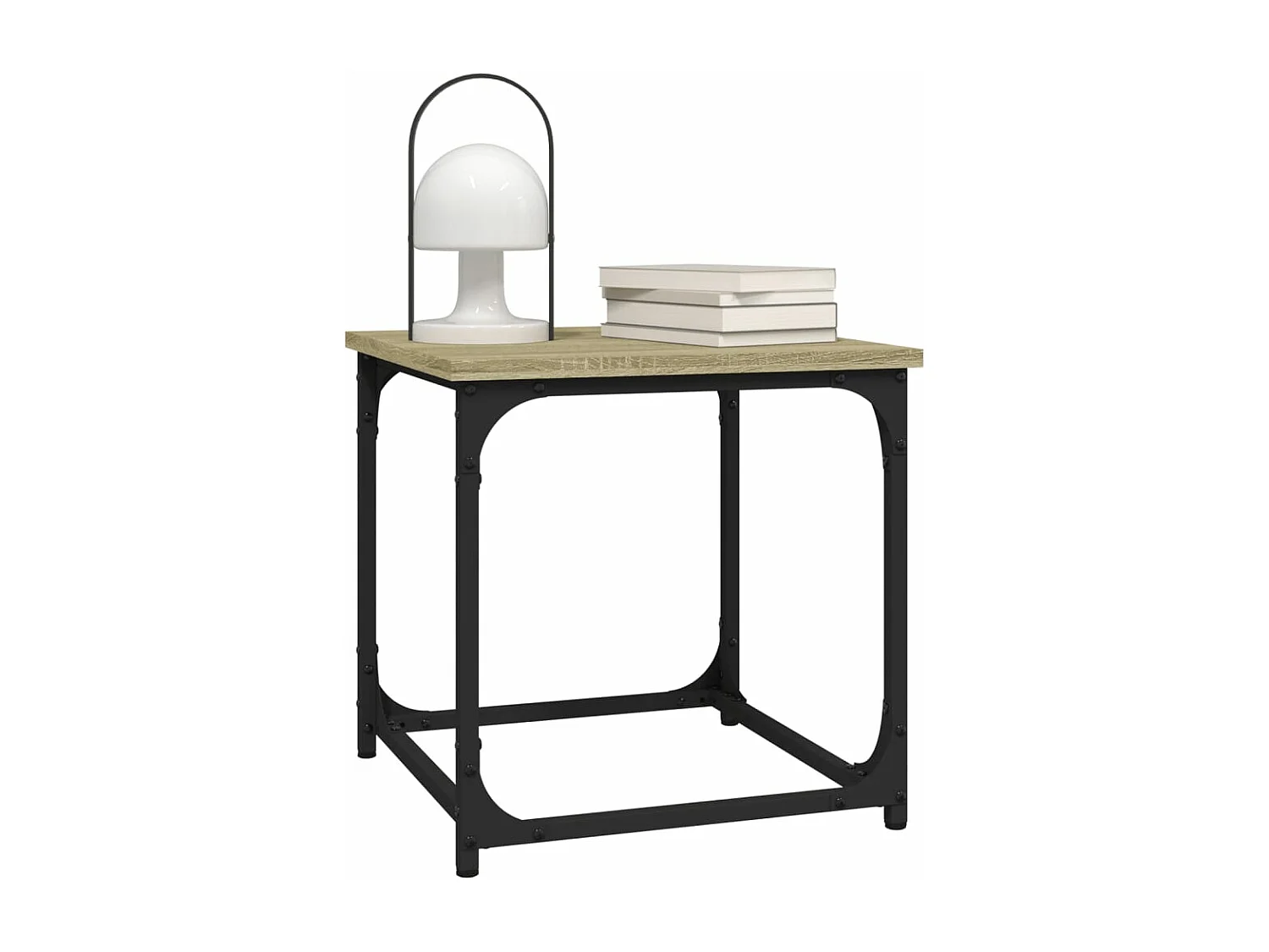 Table d'appoint Chêne sonoma 40x40x40 Bois d'ingénierie