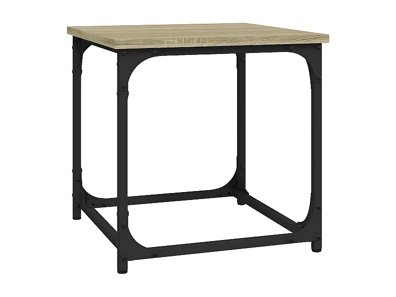 Table d'appoint Chêne sonoma 40x40x40 Bois d'ingénierie