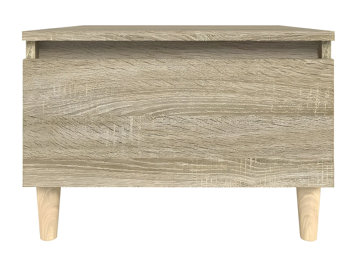 Tables d'appoint 2 pcs Chêne sonoma 50x46x35 Bois ingénierie