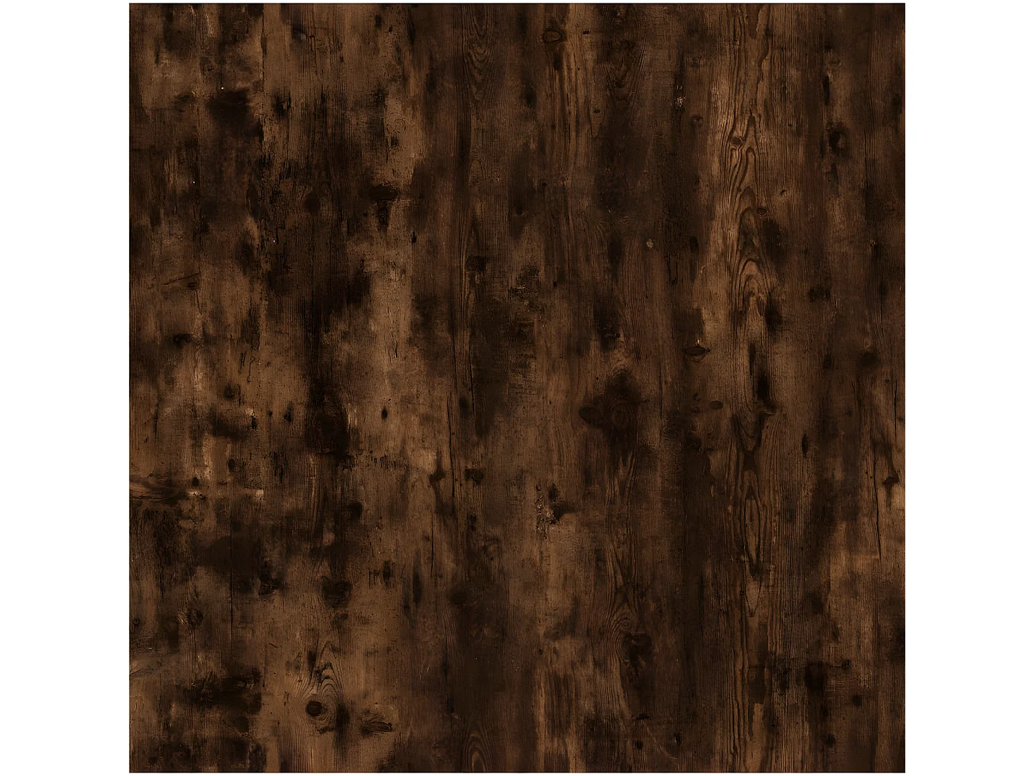 Table d'appoint Chêne fumé 50x46x35 Bois d'ingénierie