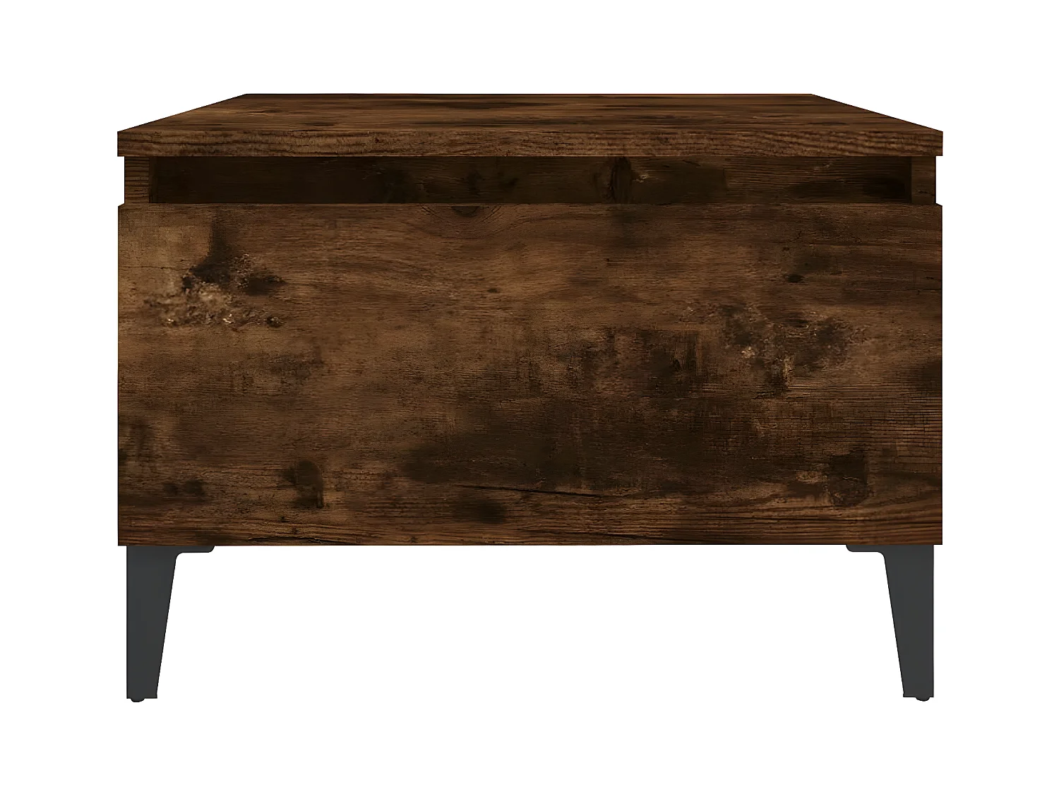 Table d'appoint Chêne fumé 50x46x35 Bois d'ingénierie