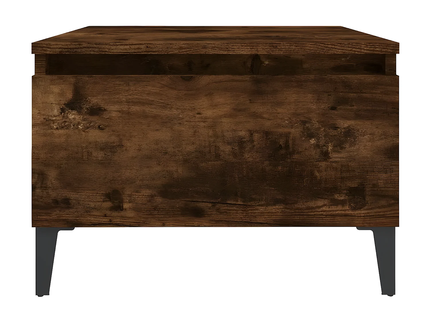 Table d'appoint Chêne fumé 50x46x35 Bois d'ingénierie