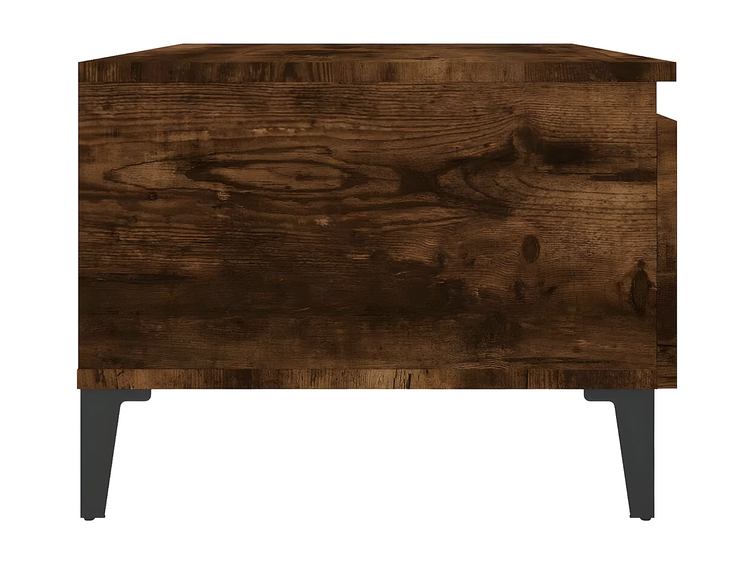 Table d'appoint Chêne fumé 50x46x35 Bois d'ingénierie