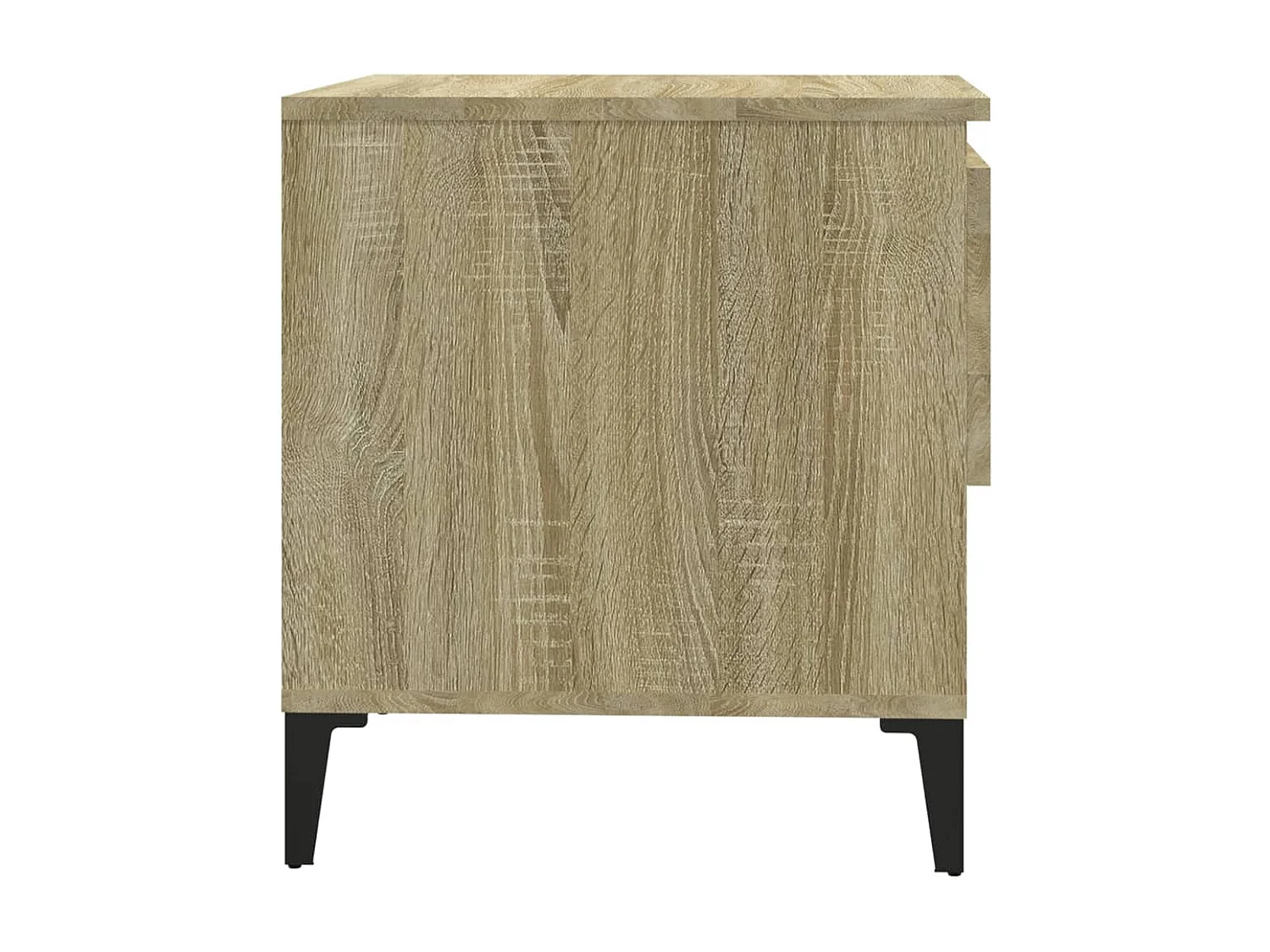 Tables d'appoint 2 pcs Chêne sonoma 50x46x50 Bois ingénierie