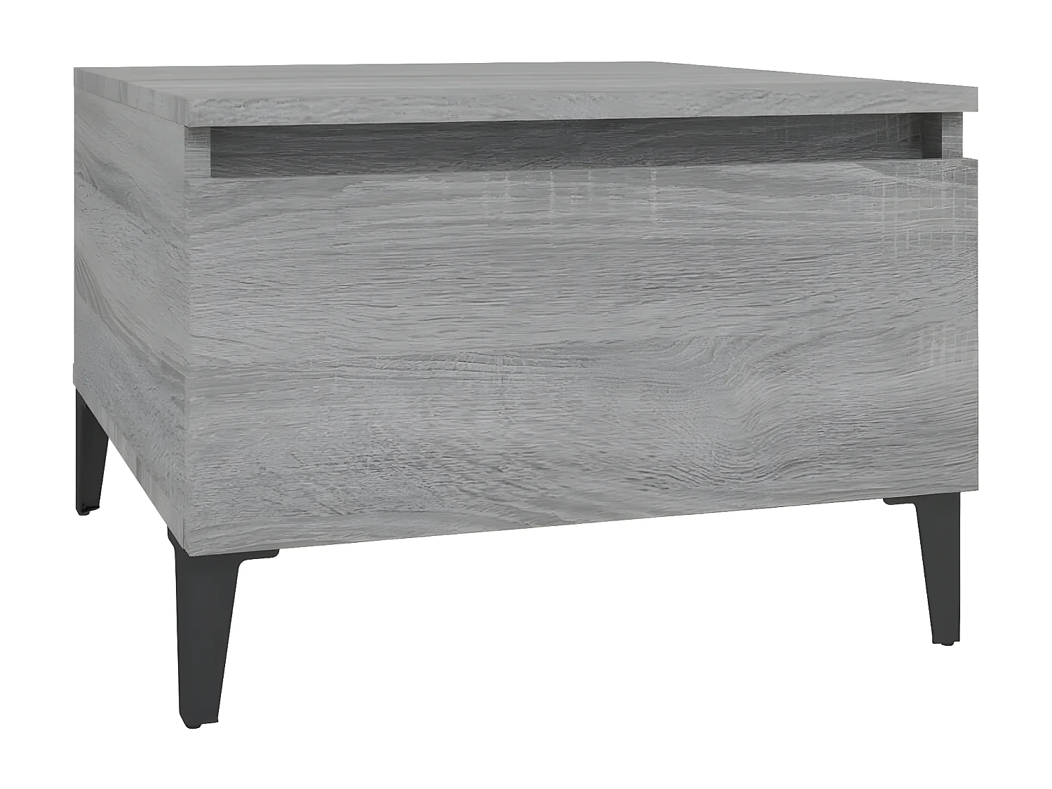 Table d'appoint Sonoma gris 50x46x35 Bois d'ingénierie