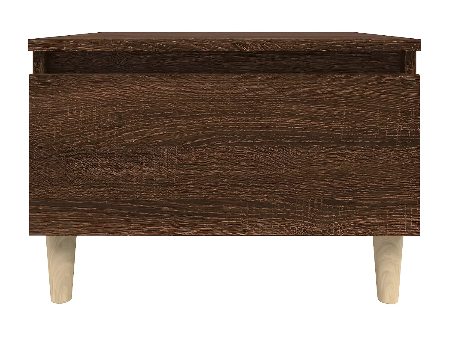 Tables d'appoint 2 pcs Chêne marron 50x46x35 Bois ingénierie