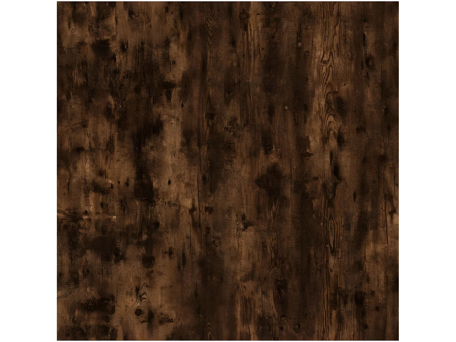 Table d'appoint Chêne fumé 50x46x35 Bois d'ingénierie