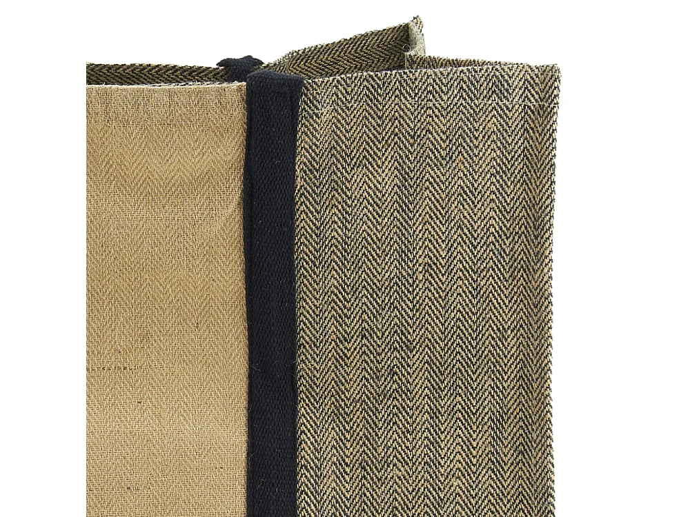 Sac à bûches en jute